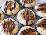 Twix Thumbprint Cookies Recipe