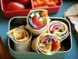Vegetable Cream Cheese Tortilla Roll Ups for Easy Healthy Snacks