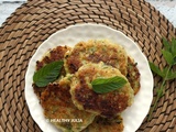 Beignets de courgette à la menthe