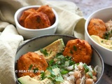 Bowl de falafels, houmous et avocat