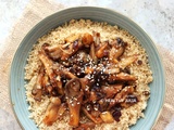 Couscous aux pleurotes façon shawarma