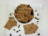 Crackers au sarrasin et graines