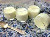 Crème de yaourt au lait concentré sucré