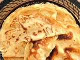 Crêpes au beurre de julie andrieu