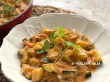 Curry crémeux de courgettes