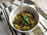 Curry d'aubergines au four
