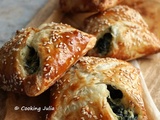 Feuilletés aux épinards