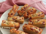 Financiers à la rhubarbe