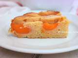 Gâteau aux abricots et fromage frais