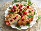 Gâteau aux framboises