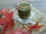 Green smoothie aux fruits d'automne