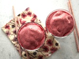 Milkshake aux fruits rouges