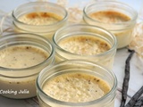 Petits pots de crème à la vanille