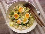 Salade d'endives aux œufs mollets