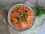 Salade marocaine aux pois chiches