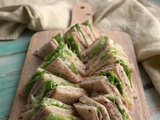 Sandwiches anglais poulet mayonnaise