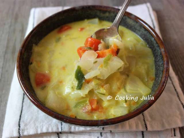 Recettes de Soupe au chou de Cooking Julia