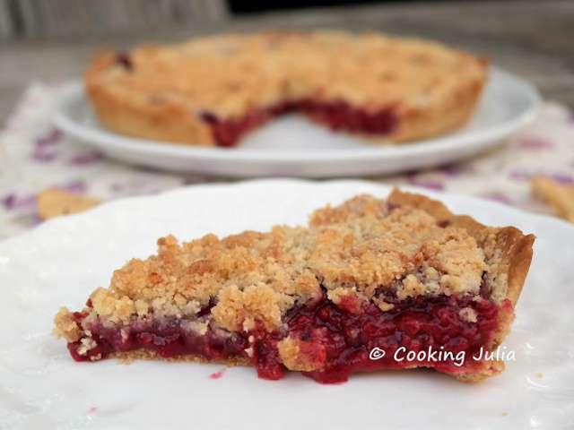 Recettes De Tarte Crumble Et Framboises