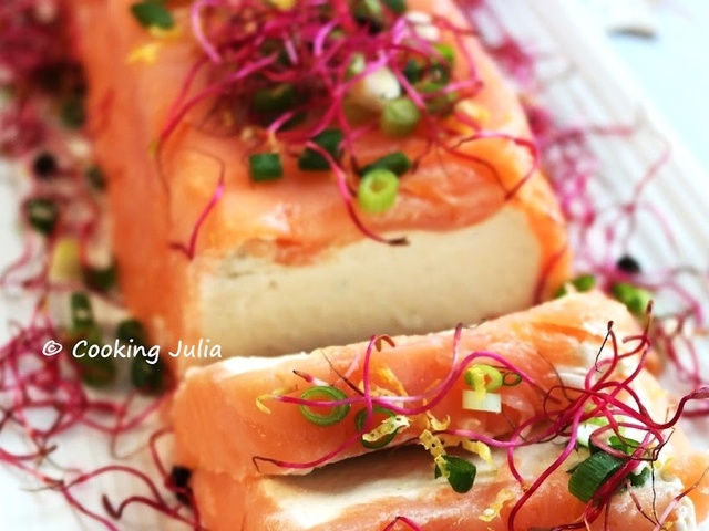 Recettes de Terrine de saumon