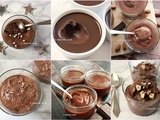 Variations healthy autour… des crèmes et mousses au chocolat