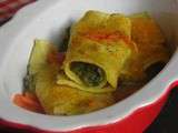♥ Cannellonis maison aux Epinards et au Curry { Recette toujours facile et délicieuse :) }