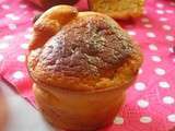♥ Muffins Orange Sanguine, Praliné et Noisettes