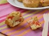 ♥ Muffins Tomate & Mozzarella { Un petit goût d'été }