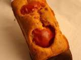 Apéritif dinatoire #14 - Mini cake à la tomate cerise et au curry