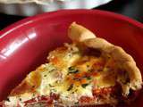 Apéritif dinatoire #55 - Tarte tomates, mozzarella et jambon cru