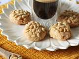 Biscuits moelleux aux pignons de pin