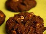 Cookies chocolat / noisettes