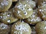 Halloween #14 - Cookies moelleux au thé vert matcha et aux yeux de monstres