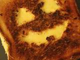 Halloween #19 - Jack o Lantern grilled cheese