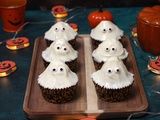 Halloween #39 - Carrot cupcakes fantômes