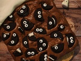 Halloween #40 - Brownie aux oreos et aux yeux