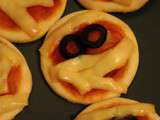 Halloween #7 - Momiezzas / Mini pizzas momie