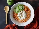 Orzo à la tomate et mozzarella