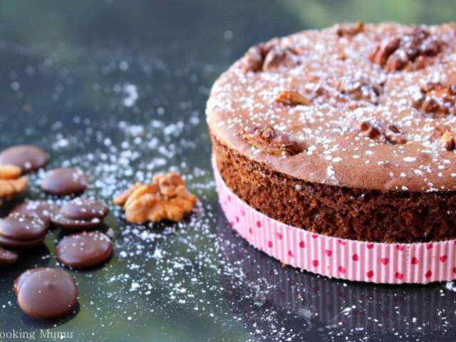 Tarte noisette et chocolat Dulcey - Recette par Cooking Mumu