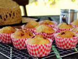 Muffins à la pâte de fruits