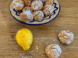 Macarons italiens au citron ou amarretti