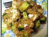 Salade de Quinoa au Feta et a la Melasse de Grenade