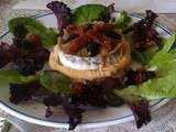 Tartelette feuilletée Ricotta et caviar d'aubergines maison