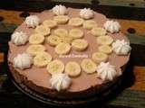  cheese pie  ou tarte carambar, banane et mars façon cheese cake