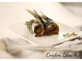 Sardines farcies à la sicilienne (chapelure, raisins secs, pignons de pin, graines de tournesol, coriandre et zeste d’orange)