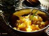 Ananas caramelise … parfume au curry