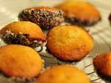 Madeleines coques choco/coco