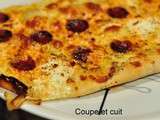 Pizza aux trois fromages spicy