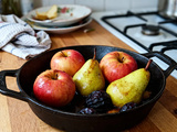 Compote de pomme et poire maison sans sucre ajouté
