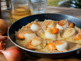 Coquilles Saint-Jacques à la Bretonne : Recette facile et rapide