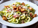 Courgetti Carbonara : La Recette Gourmande Et Healthy